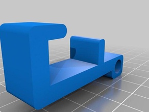 filament holder part 2 flux 3dp 3d printer parts 3d print model - Mito3D
