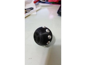 originale shere spinner gadget impressionante palla cuscinetto a sfera fidget divertente di stress alleviare lo unico 3d print model - Mito3D