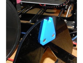 tronxy spool sprocket holder 3d printer parts adjustable p802m prusa 3d print model - Mito3D