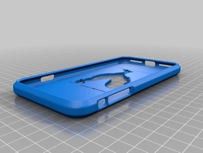 iphone 7+ pollo caso telefono cellulare 3d print model - Mito3D