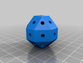 rombicuboctaedro les mathématiques estructura figura geom trica structure de la technologie tecnolog 3d print model - Mito3D