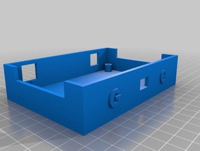 ds0138 box 3d-drucken - Oszilloskop 3d print model - Mito3D