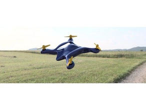 drone concetto giocattoli meccanici 3d print model - Mito3D