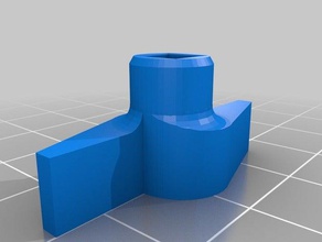 radiatore di spurgo chiave 5mm La stampa 3d 3d print model - Mito3D