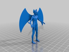 devilman L'impression 3d de go nagai 3d print model - Mito3D