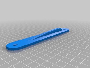 o'brien kneeboard fin replacement sport & outdoors 3d print model - Mito3D