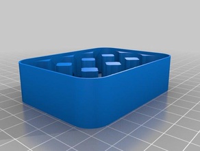 my customized battery case 4s3p top20mm containers 3d print model - Mito3D
