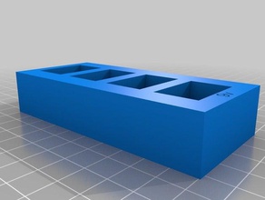 9v battery holder 3d printing case 3d print model - Mito3D