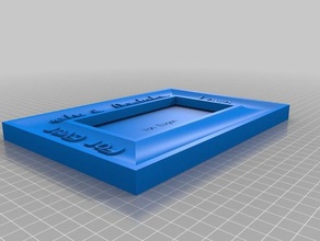 Rahmen neuer1 Dekor kundengebundene 3d print model - Mito3D