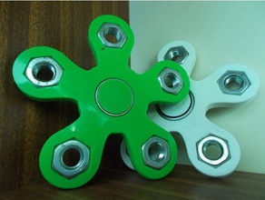 spinner 608zz 22mm La stampa 3d edc fidget mano dito handspinner giocattolo 3d print model - Mito3D
