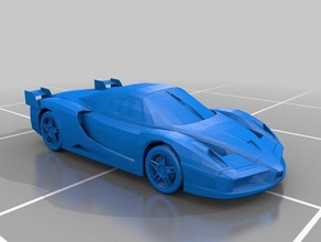 ferrari fxx araç araba ferrrari ıtalia spor otomobil 3d print model - Mito3D