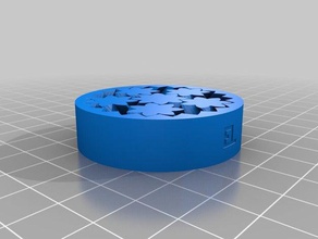 03 tolleranza piccolo cuscinetto 2 parti su misura 3d print model - Mito3D