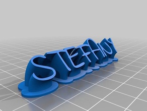 stefany may office customized 3d print model - Mito3D