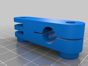 gopro base magnetica monte la fotocamera mount eroe 3d print model - Mito3D