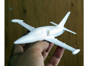 easy print aero l-39 albatros aircraft scale model esc 1 64 vehicles airplane scalemodel vehicle 3d print model - Mito3D