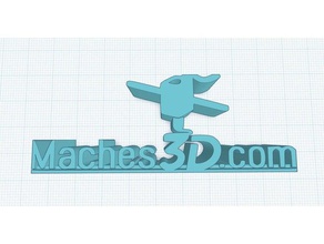 maches3dcom logo 3d printing easy print free website 3d print model - Mito3D