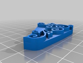 florecer 1 signos y logotipos personalizado 3d print model - Mito3D