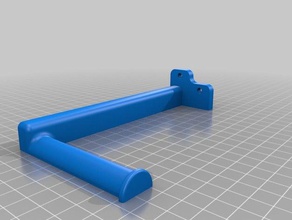 tevo tarantula spool holder short 3d printer parts 3d print model - Mito3D