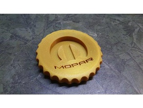 mopar maker Münze automotive 3d print model - Mito3D