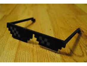 traiter des lunettes costumechallenge2017 dank mèmes mème 3d print model - Mito3D