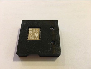 wemos d1 infrared remotecontrol server box electronics case hifi remote control mini 3d print model - Mito3D