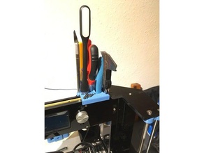 anet a6 tools holder 3d printer accessories upgrade tool 3d print model - Mito3D
