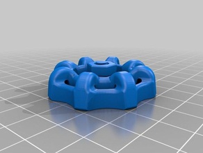 steam valve knob anycubic style pot 3d printing delta kossel 3d print model - Mito3D
