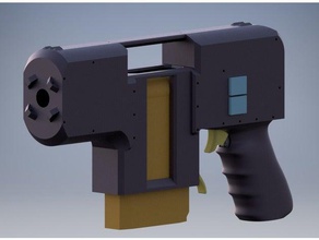 freigewehr-v25 juegos y juguetes asequible blaster la espuma freigewehr los seres humanos vs zombies hvz nerf nerfgun pistola simple de armas juguete 3d print model - Mito3D