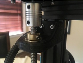 tevo tarantula z axis stabilization bracket 3d printer parts bearing rigidity stabilizer z-axis 3d print model - Mito3D