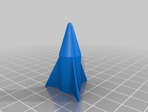 my customized compressed air rocket toy & game accessories 3d print model - Mito3D