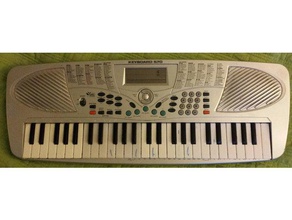 tastiera 570 01-1444 musica di ricambio pezzo chiave 3d print model - Mito3D