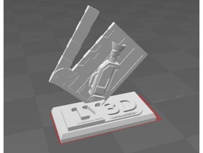 troph e lv3d brinquedo & acessórios para jogos bricoloup 3d print model - Mito3D