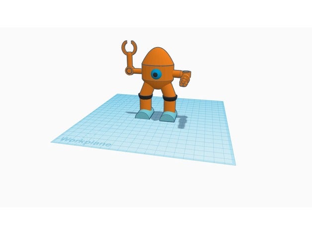 1 robot 3d baskı 3D print model - Mito3D