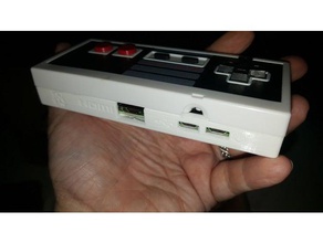 nespi controller back optional switch 3d printing 3d print model - Mito3D