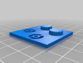gameboy x y botones de perforación la plantilla juegos video cero 3d print model - Mito3D