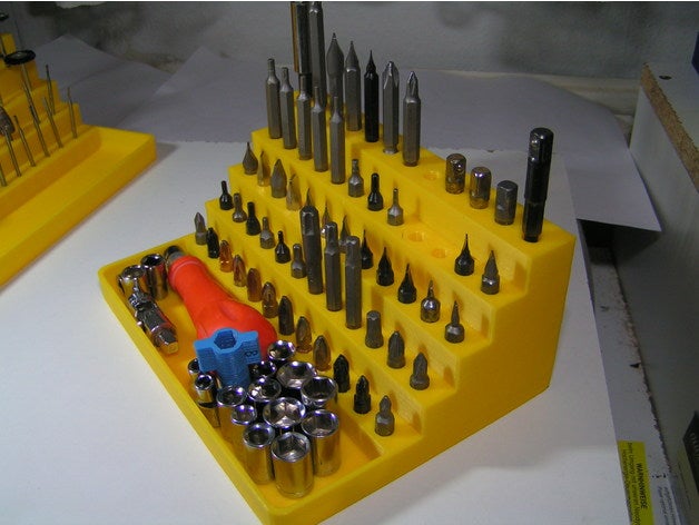 bithalter bitholder Werkzeug-Halterungen & - Boxen bit-Halter 3D print model - Mito3D