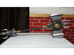 fantasy di warhammer oggetti scena cosplay arma fantasia il martello prop l'arma 3d print model - Mito3D