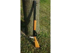 genérico rifle de tang vista esporte & ao ar livre daisy red ryder marlin bb gun quigley 3d print model - Mito3D