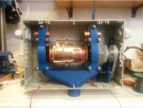vacuumcapacitorbracket de l'électronique amateur l'antenne la radio 3d print model - Mito3D