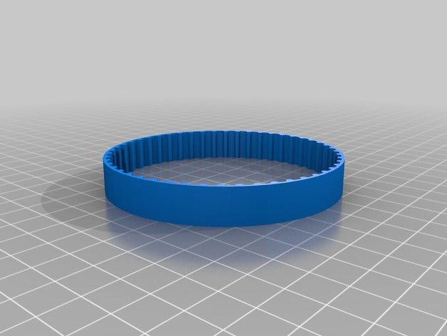 my customized parametric timing belt parts 3D print model - Mito3D