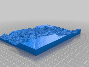 grand canyon de aprendizagem 3d topo geologia o rio topografia 3d print model - Mito3D