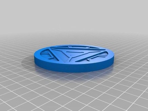 neopixel ironman arc reactor clock accessories 3d print model - Mito3D
