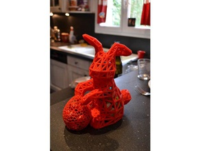 Ostern Kaninchen Skulpturen 3d print model - Mito3D