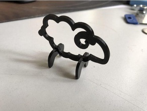 masaüstü koyun küçük sanat 3d print model - Mito3D