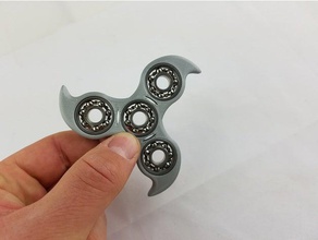 fidget spinner ninja shuriken oyuncaklar ve oyunlar edc fidgetspinner el atma yıldız 3d print model - Mito3D