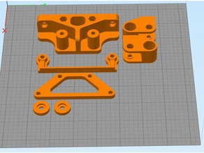 tronxy x3 table de montage l'imprimante 3d pièces D'ici à 2020 côté d' x3a 3d print model - Mito3D
