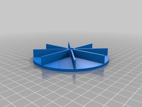 rotação de armazenamento recipientes 3d print model - Mito3D