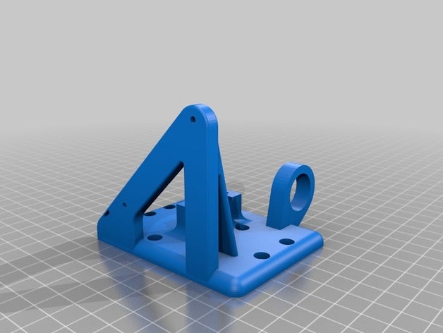 mon personnalisés anet a8 e3d v6 transport bowden mont L'imprimante 3d de pièces personnalisé 3D print model - Mito3D