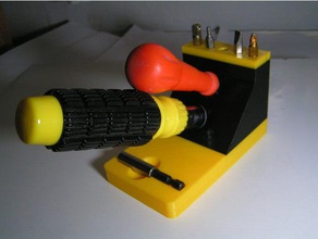 schraubendreher halter tool holders & boxes bithalter bit holder 3d print model - Mito3D