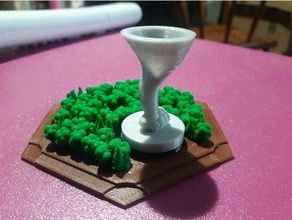 catan ladrón tornado - nubes de polvo juguetes y accesorios juego 3d print model - Mito3D